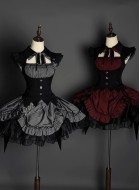 Alice Girl Magic Book Halloween JSK(6th Pre-Order/2 Colours/Full Payment Without Shipping)